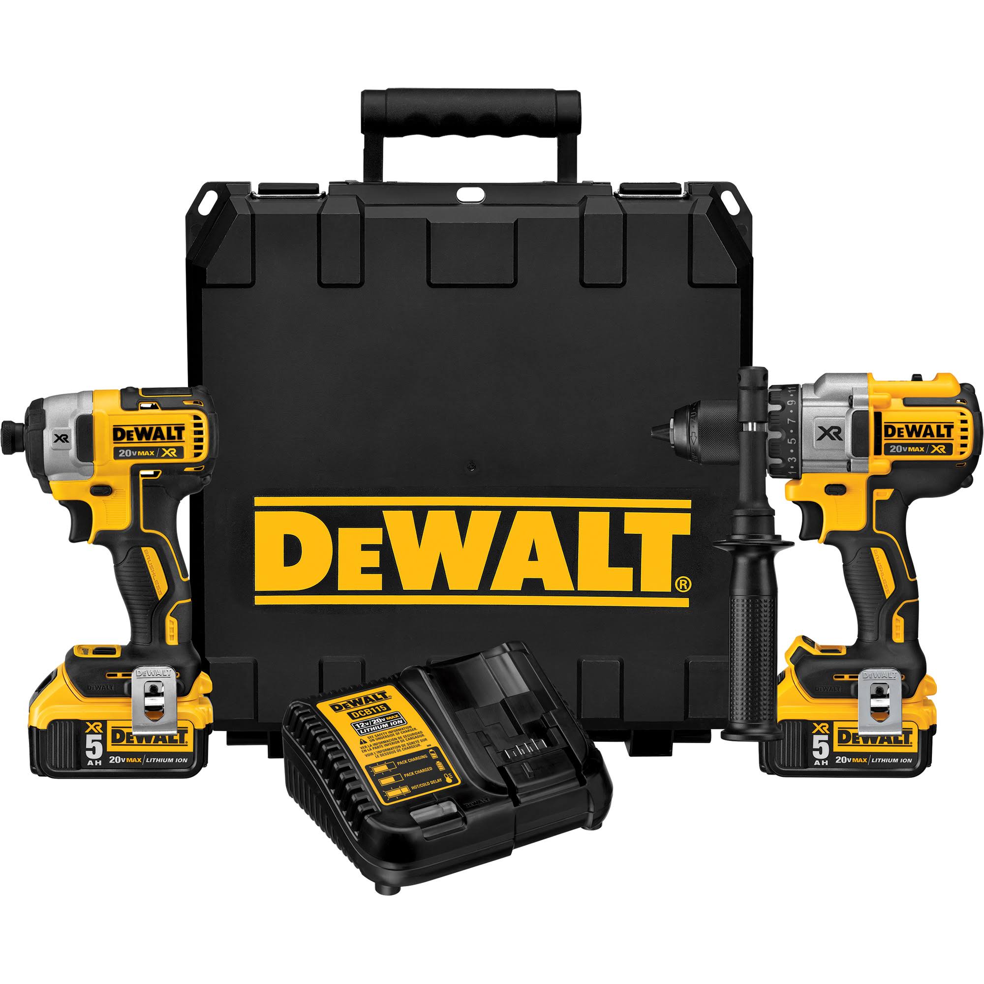 Dewalt DCK299P2 Brushless Hammerdrill and Impact Driver Kit - 20V Max Li-Ion
