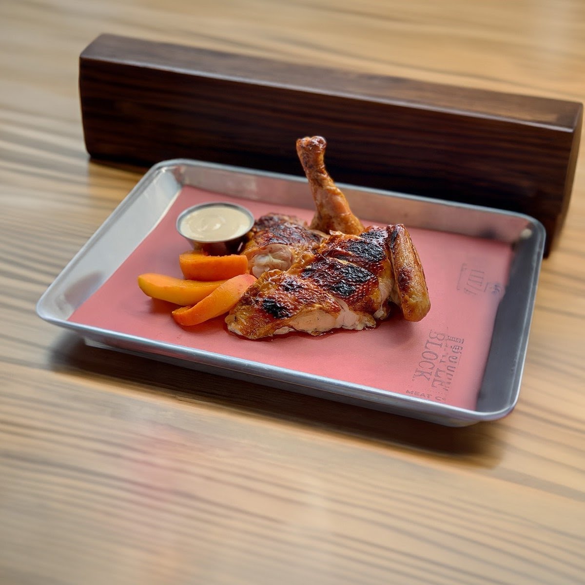 Maple Block Barbecue by null