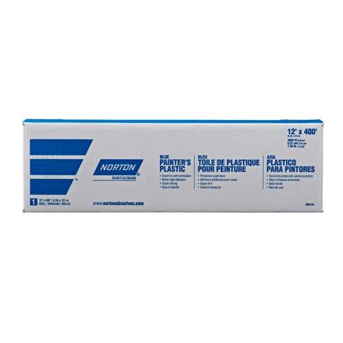 Norton Painters Poly Plastic Sheeting - 0.31 mil, 12' x 400'