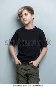 Boy|Premium Vector | Vector illustration cartoon of a cute boy standing and  smiling in casual clothes