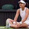 Emma Raducanu: Brit tumbles out of Wimbledon at hands of ...