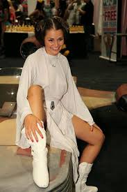 Skinny and busty in half of her princess leia slav jpg x Princess leia actress