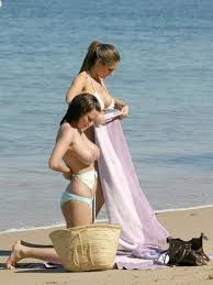 Breast big tits on the beach jpg x Big tits beach