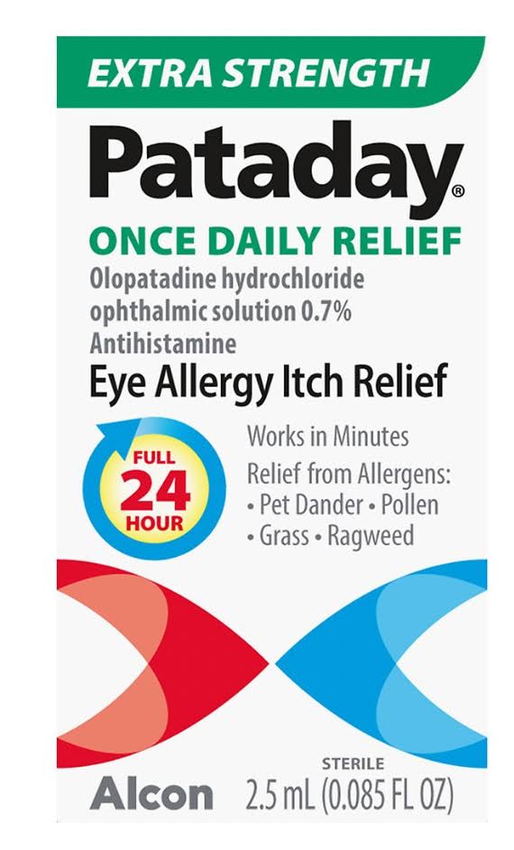 Pataday Extra Strength Once Daily Relief Liquid for Ages 2 and Older, 0.085 fl oz
