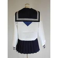cream 制服　特大|コスプレ用衣装の制服、セーラー服 サイズ特大白三本線のセーラー服（クリーム色、オフホワイト裏地付、未使用品）(学生服)｜売買されたオークション情報、Yahoo!オークション(旧ヤフオク!)  の商品情報をアーカイブ公開 - オークファン（aucfan.com）