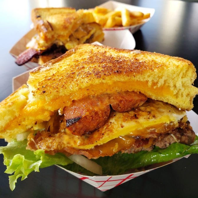 Bent Burgers by null