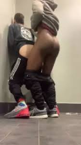 Blacks fucking in public bathroom jpg x Gay public sex black