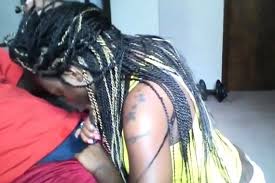 Ebony braided hair dark skin model cunt fucked roughly after fake casting interview jpg x Ebony braids