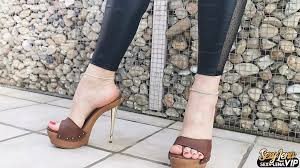 Feet licking and cumming on feet and heels jpg x Feet in heels