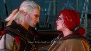 Triss and geralt jpg x Geralt triss