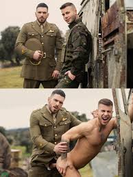 Mischievous smiling while blushing military army green ai gay porn jpg x Gay army