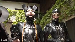 Dutch dame iron gag in brunette mouth jpeg latex and rubber fetish jpg x Dutch dame