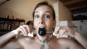Self bondage elise graves locks herself into unique metal bondage png x Elise graves self bondage