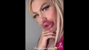 Huge fake lips blowjob blonde bimbo makes him cum twice fps jpg x Huge lips