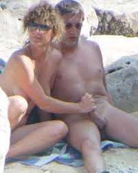 Couple with erection nude beach busty jpg x Erection on nude beach