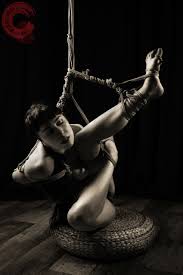 Anal sex with squirting scarlet chase in shibari jpg x Shibari rope