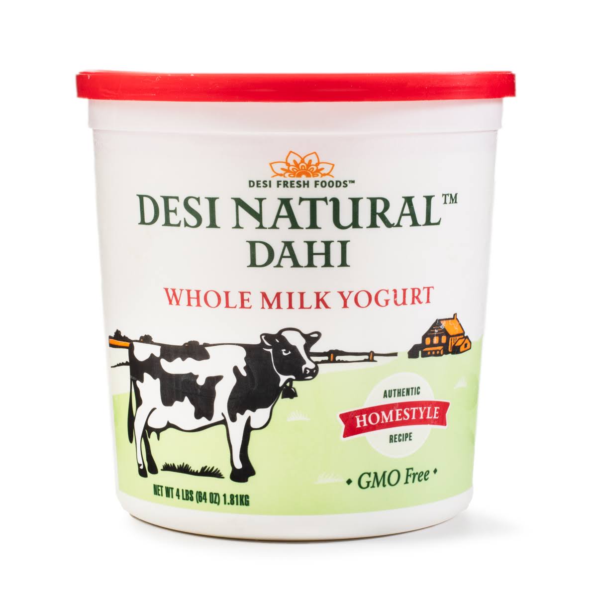 Desi Natural Dahi Whole Milk Yogurt 4 lb