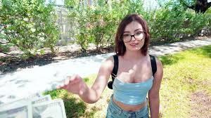 Broke teen autumn falls gets picked up in public for cash fapcat jpg x Public picked