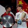 Top-ranked Jannik Sinner beats Novak Djokovic to win Shanghai ...