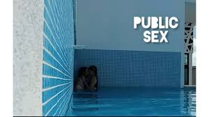 Of course they had to fuck in the swimming pool jpg x Fucking in public pool