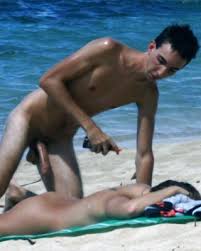 Erection on nude beach jpg x Erection on nude beach