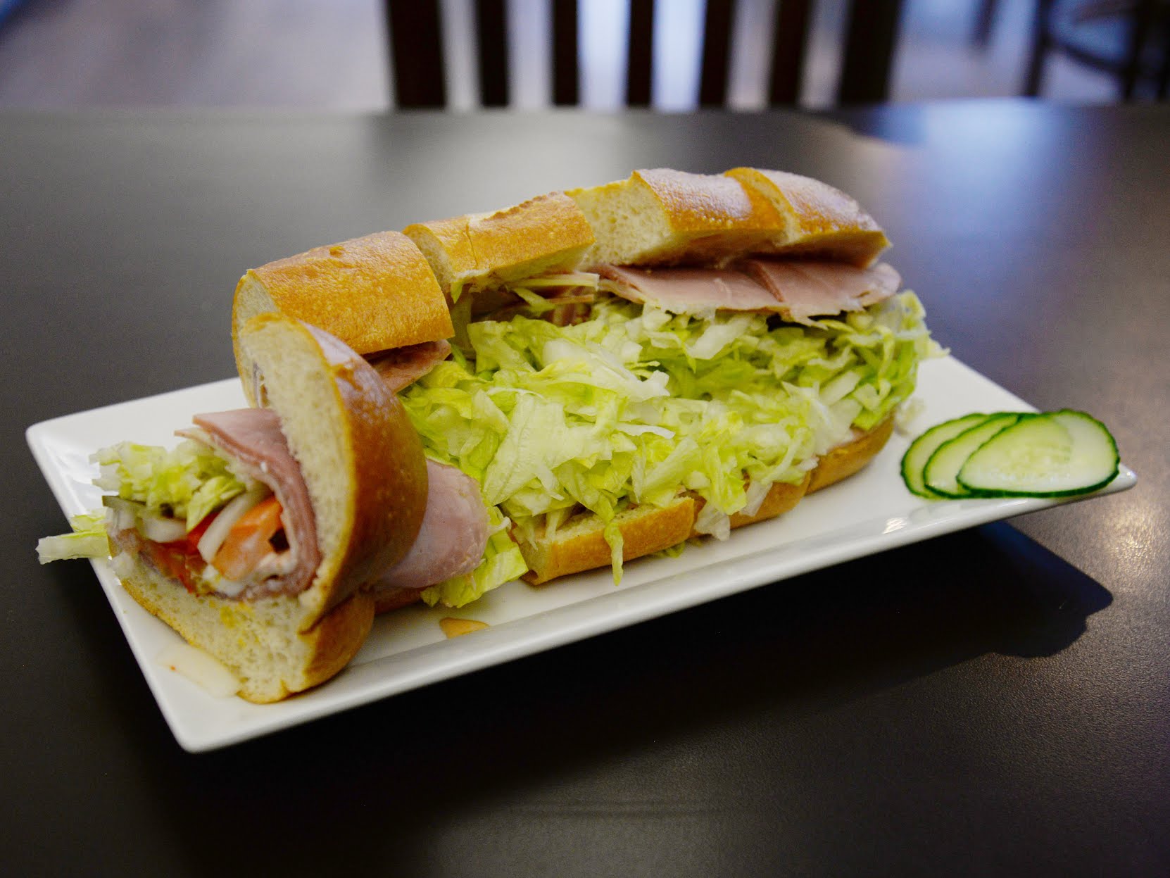 Hog Island Hoagie - inside Petoskey's Sports Bar in Fremont by null
