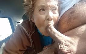 Gray haired granny sucking a fat cock jpg x Cock sucking granny