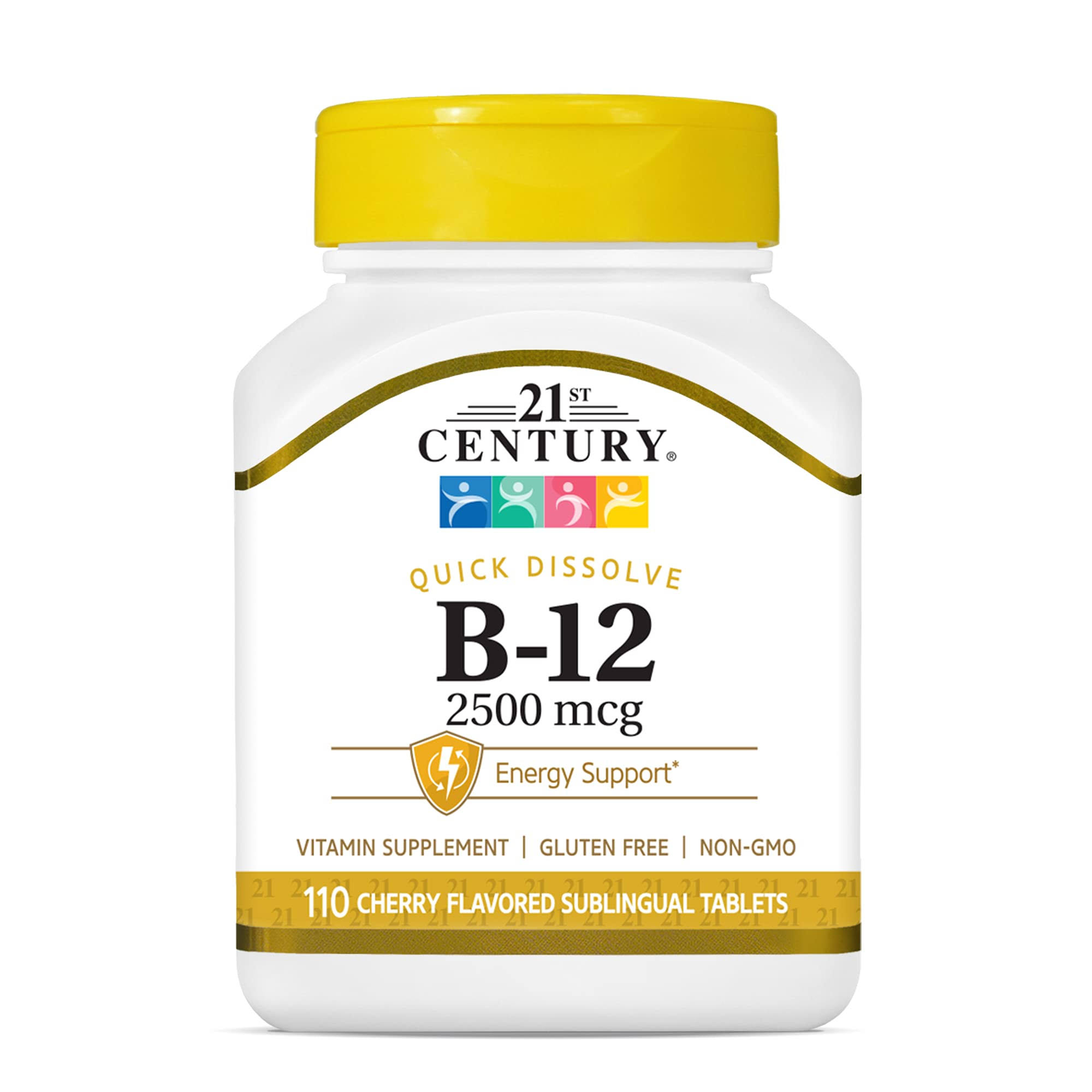 21st Century B 12 Sublingual Vitamin Supplement - 110 Tablets