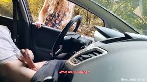 Passerby catches him wanking off in the car jpg x Jerking off in car