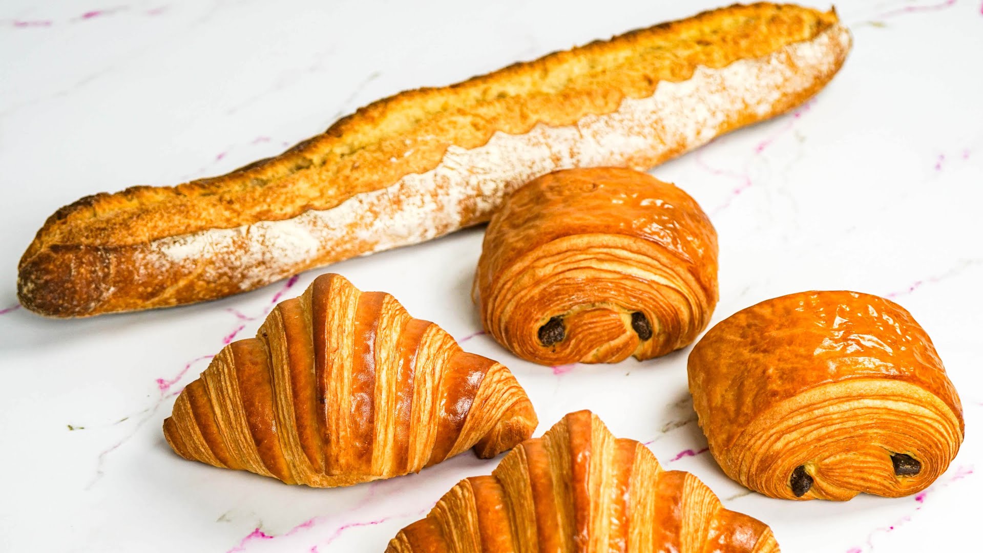 Fresh Baguette by null