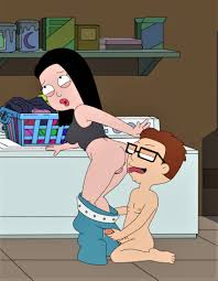 Hayley smith is enjoying the view of her booty in the mirror gif x American dad hayley