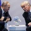 Trump talks tough on Russia now, but as president he bowed to Putin