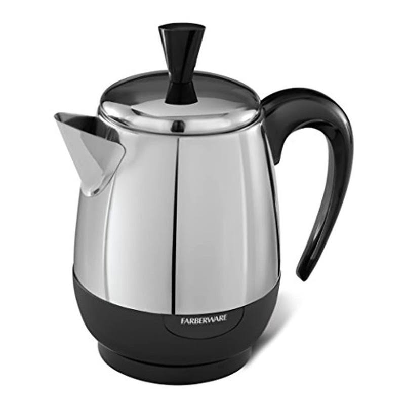 Raindew Family Centers Floral Park Farberware Steel Percolator 4
