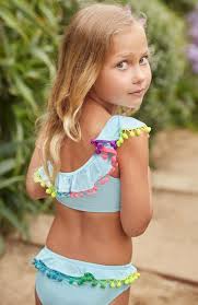 little girl bikini|Crochet Lavender Daisy Girls Bikini 7-14 - Shade Critters