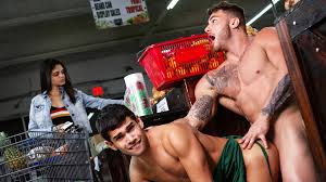 Orgy in gay sex store jpg x Gay sex store