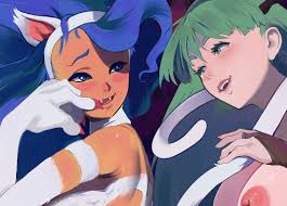 Morrigan sloppy facefuck succubus capcom porn hentaigo jpg x Morrigan hentai