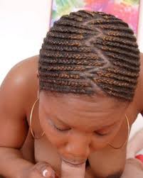 A curvy ebony with braids yields her black pussy to a big white cock jpg x Ebony braids
