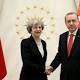 UK's Theresa May Set to Talk Trade With Turkey's Erdogan 