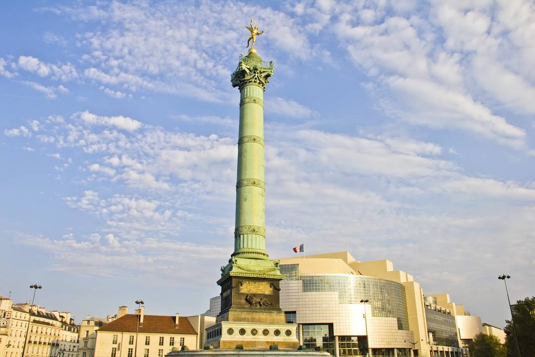 Place de la Bastille by Google