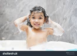 bath child girl|Little Girl Bathing in River (Borneo)