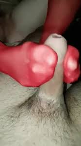 Pleasure from legs in stockings nylon footjob cum on feet jpg x Teen stockings footjob