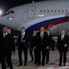 Vladimir Putin arrived in Turkmenistan