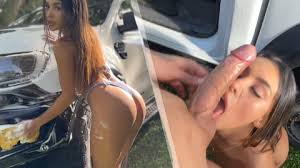 Let fuck outside for big ass ebony in car wash jpg x Ebony car wash