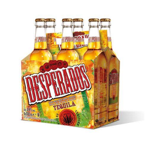 Desperados Tequila-flavored special light lager can 500 ml