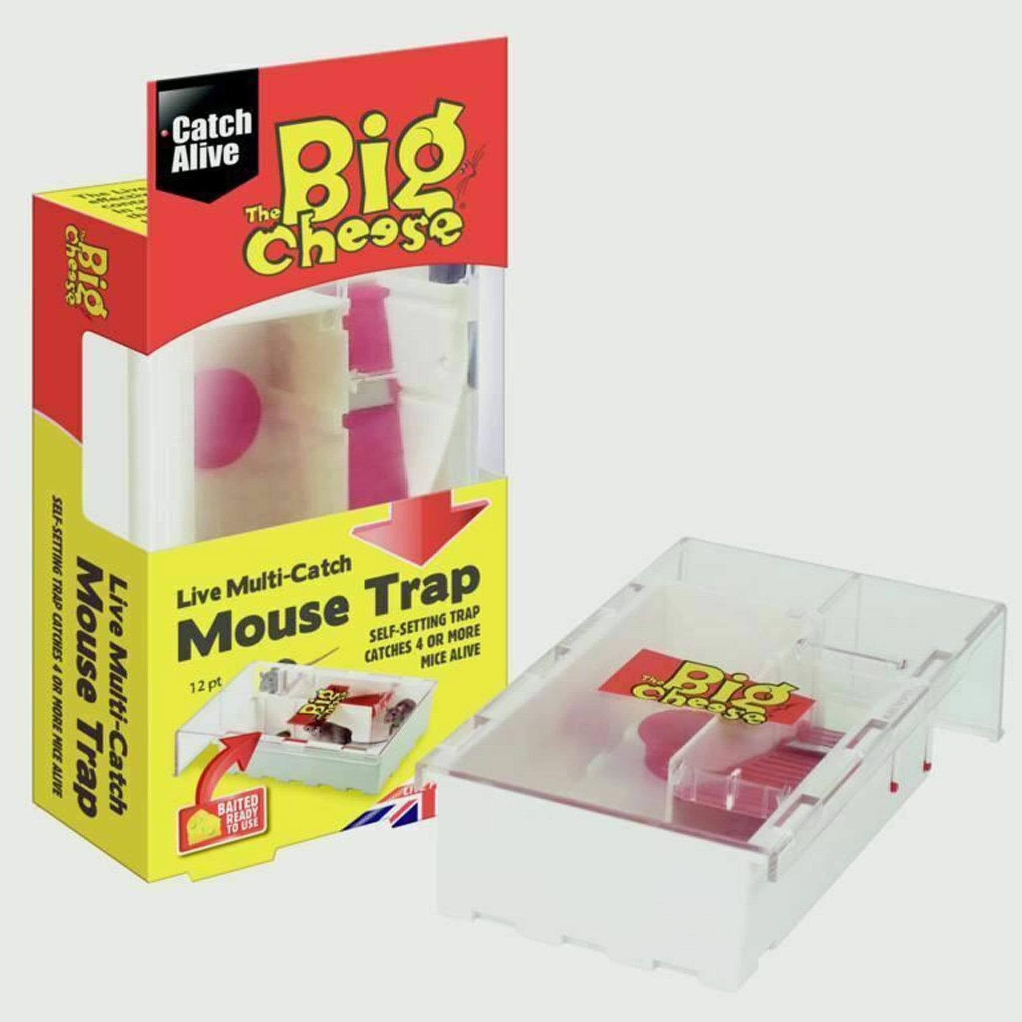 The Big Cheese Live Multi-Catch Mouse Trap