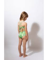 Girl in swimsuit|Girls' Basic 1-piece Swimsuit purple