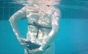 Asian bikini crawling jpg x Underwater bikini