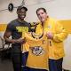 Nashville Predators honor man who stopped Waffle House shooter ahead of playoff game - Yahoo Sports