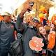 Clemson stirred by fans' welcome-home party 