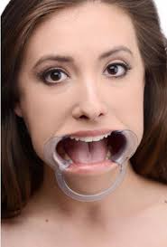 Open gag deepthroad face fuck jpg x Open mouth gag